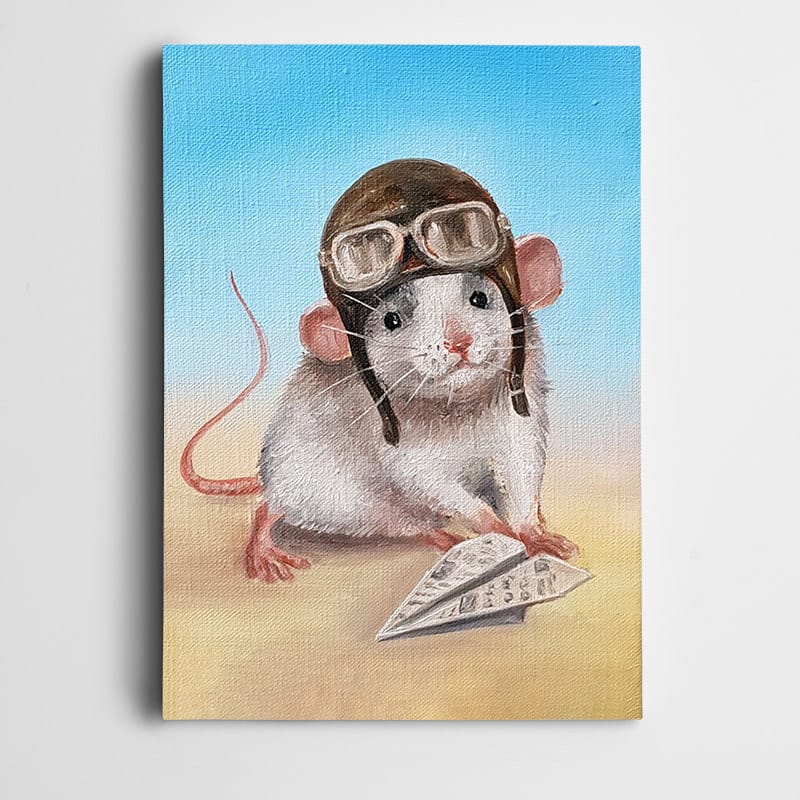 Hamster Tablosu kanvas tablo