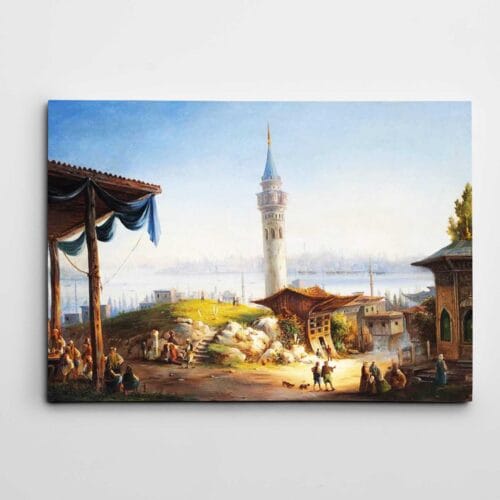İstanbul Manzarası ve Minare
