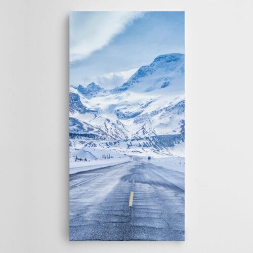 Karlar ve Yol Manzara Doğumu