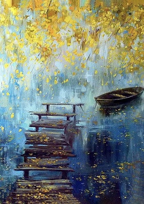Kayık Sarı Çiçekler