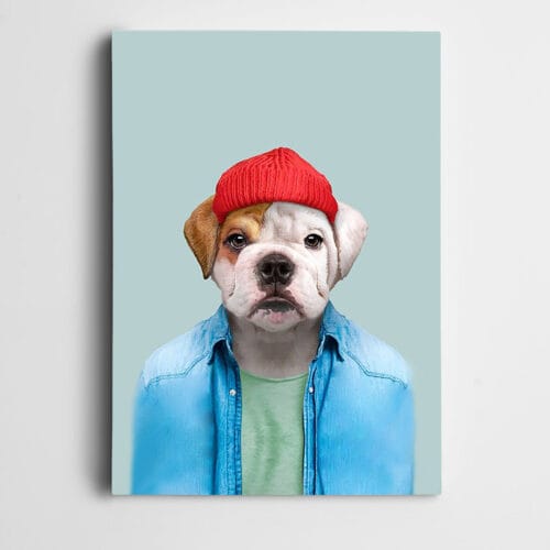 Kırmızı Bereli Köpek