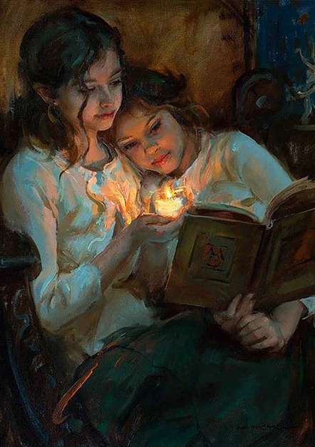 Kitap Okuyan Çocuklar