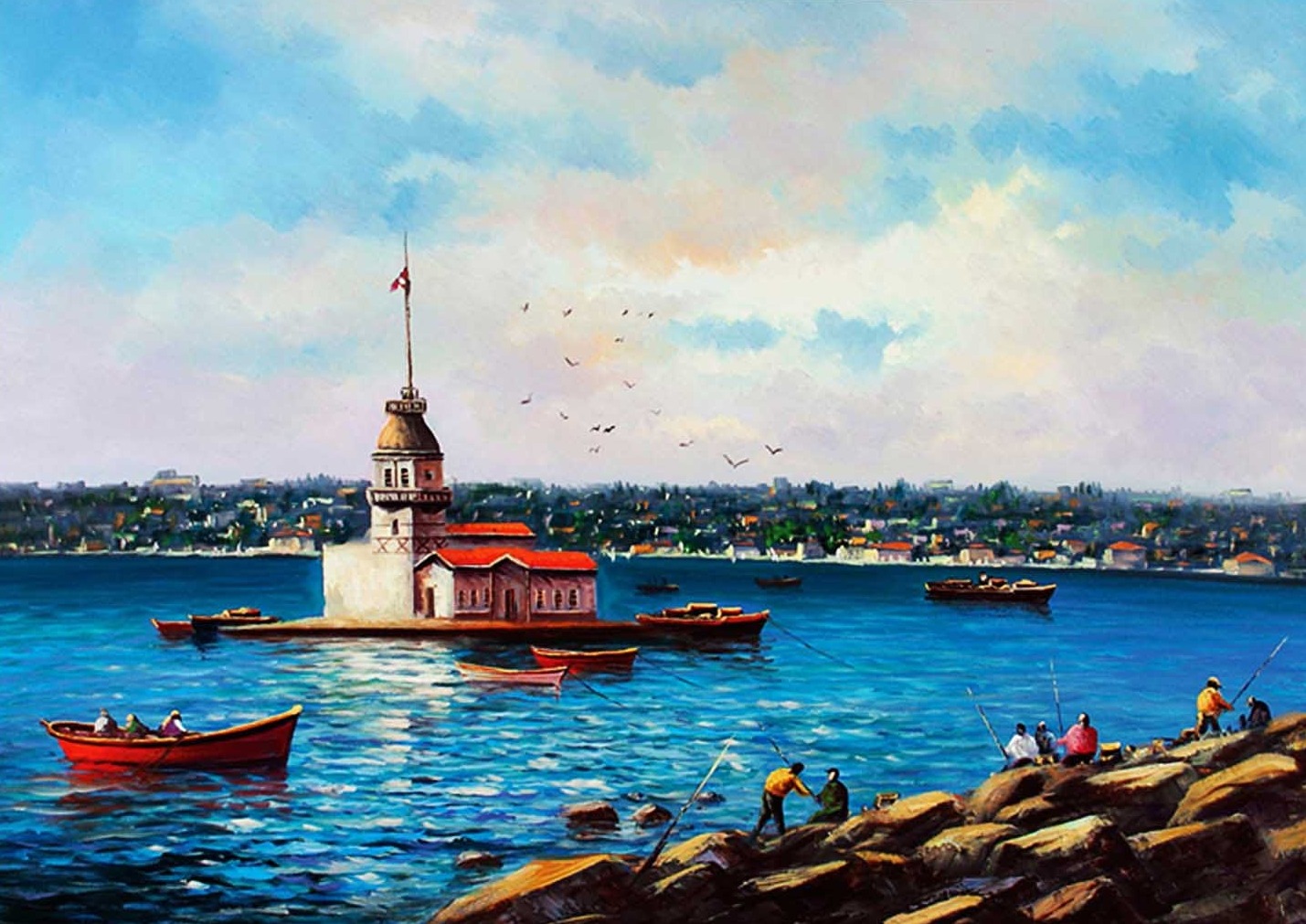 Kız Kulesi Manzarası