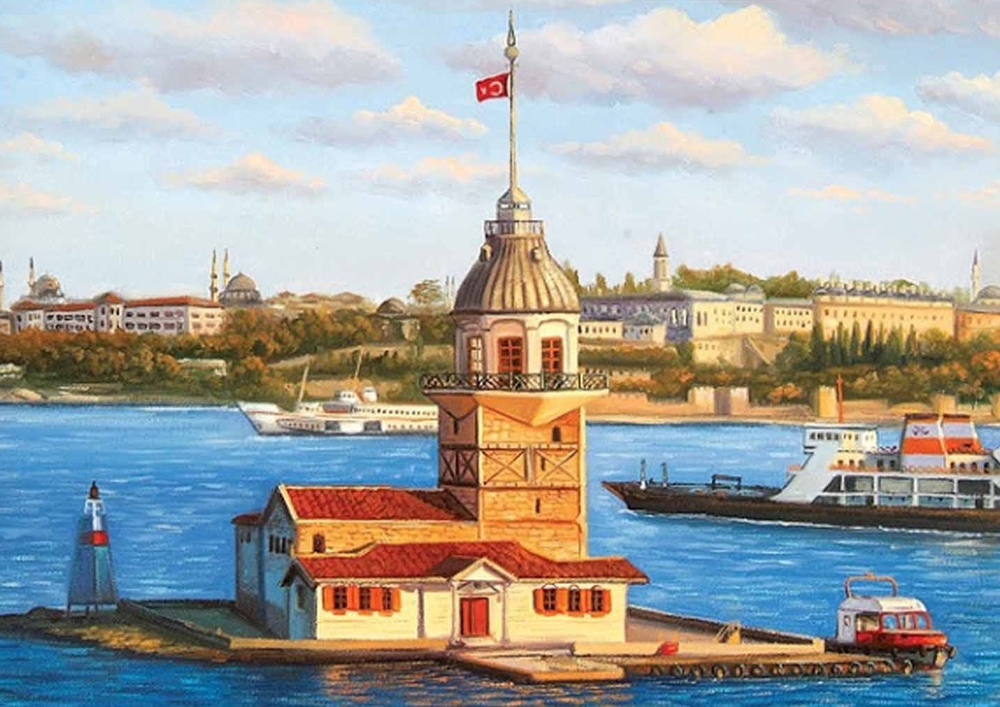 Kız Kulesi Manzarası