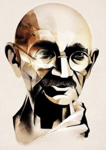 Mahatma Gandhi Tablosu