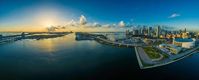 Miami Manzarası Panoramik