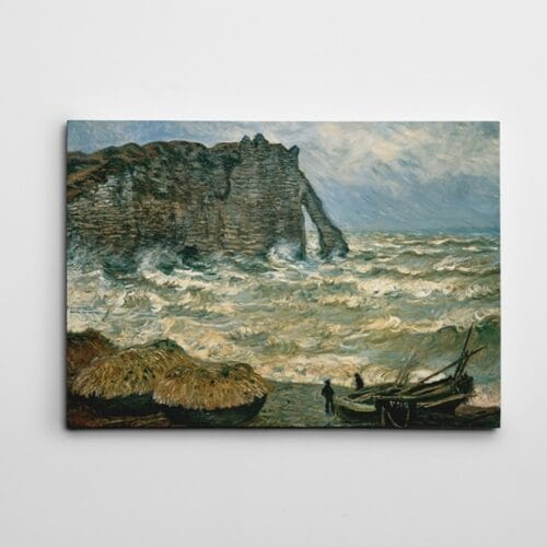 Monet Fırtınalı Deniz