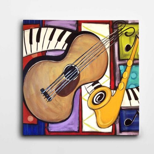 Müzik Modern Sanat Kare