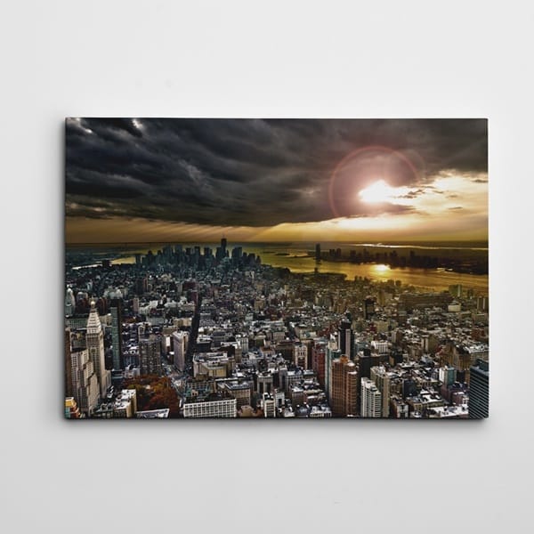 New York Tablosu kanvas tablo