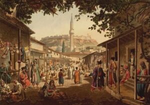 Osmanlı Sokakları Tablosu