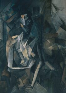 Pablo Picasso Figure Dans Un Fauteuil Tablosu