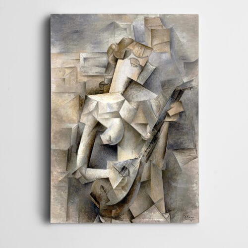 Pablo Picasso Mandolinli Figür