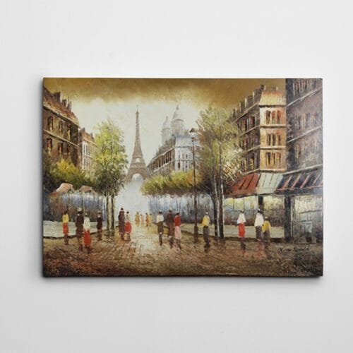 Paris Sokakları Reprodüksiyon