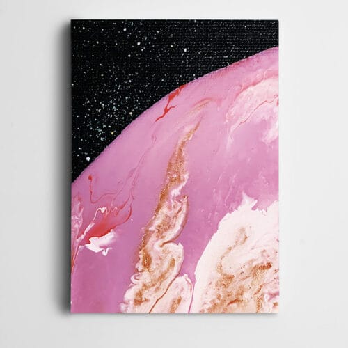 Pembe Soyut Tonlar