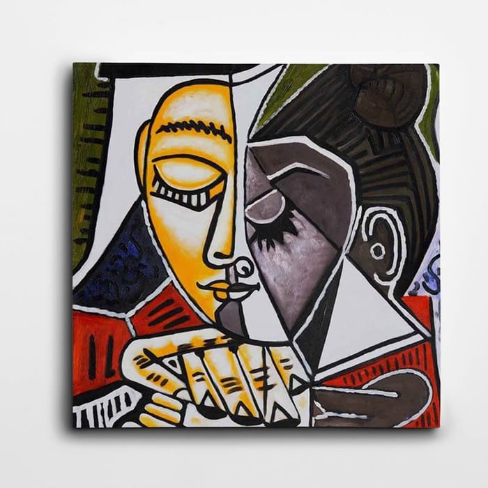 Picasso Tete Dune Femme Kare Tablo kanvas tablo