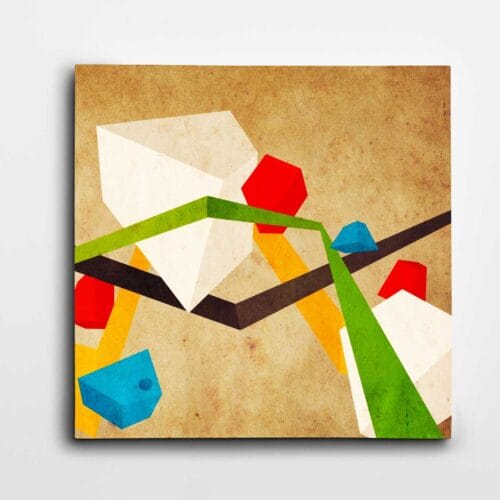 Renkler Geometri Kare