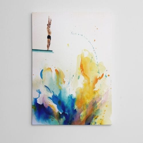 Renklere Atlayış Suluboya