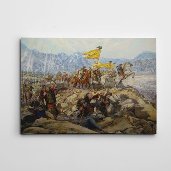 Savaş Reprodüksiyon Tablosu kanvas tablo