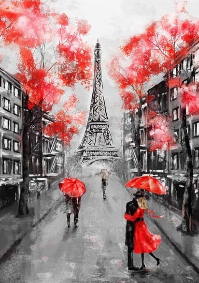 Şemsiyeler ve Paris Modern Sanat