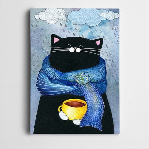 Sevimli Atkılı Kedi