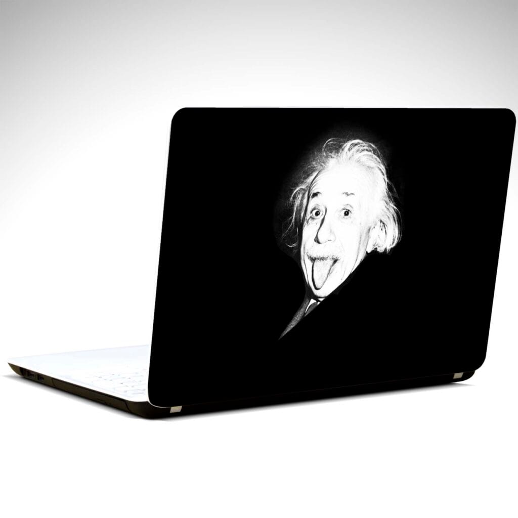 Siyah Beyaz Einstein kanvas tablo