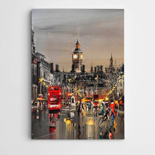 Sokak ve Saat Kulesi Modern Sanat