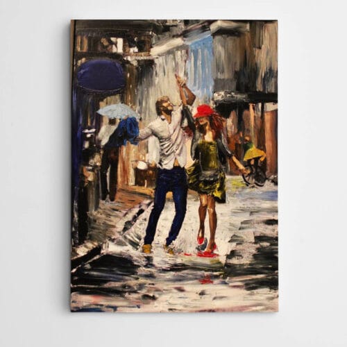 Sokakta Sevgililer Modern Sanat