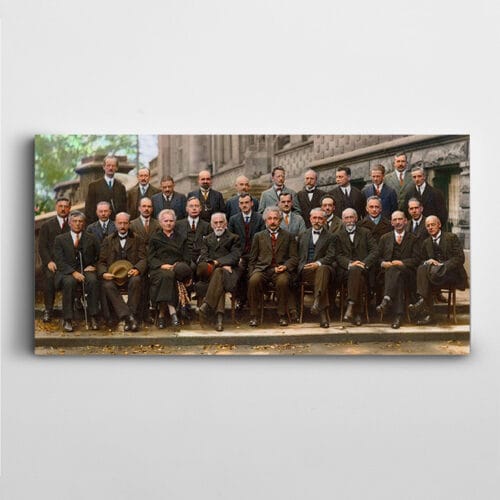 Solvay Conference Panoramik