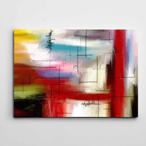 Renkler ve Çizgiler Modern Sanat