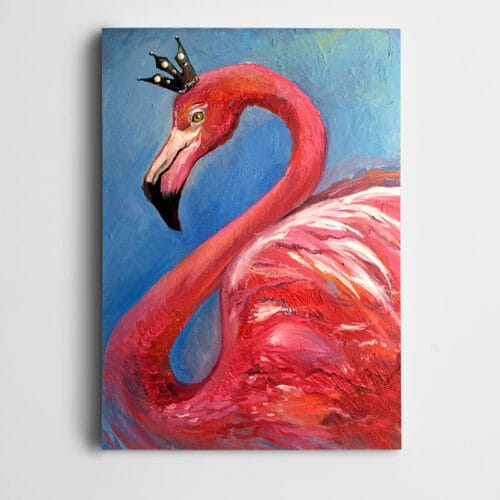 Taçlı Flamingo