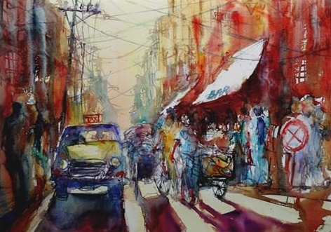 Taksi Bar ve Cadde Suluboya