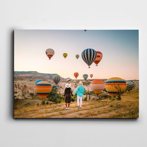 Uçan Balonlar Ve Sevgililer