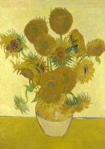 Vincent Van Gogh Flower Tablosu
