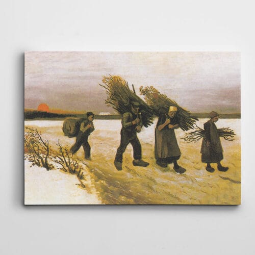 Vincent Van Gogh Holzsammler İm Schnee