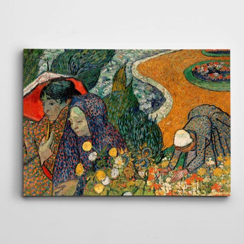 Vincent Van Gogh Memory Of The Garden At Etten Ladies Of Arles