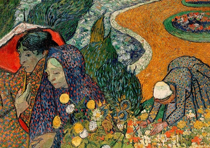 Vincent Van Gogh Memory Of The Garden At Etten Ladies Of Arles