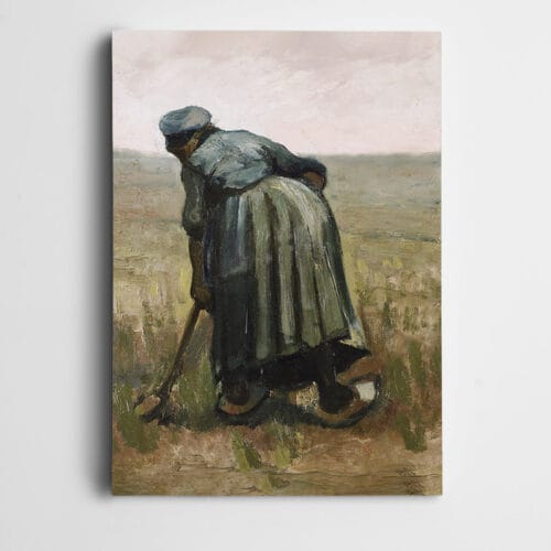 Vincent Van Gogh Peasant Woman Digging