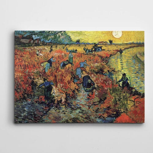 Vincent Van Gogh Red Vineyards