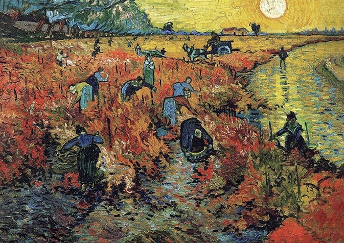 Vincent Van Gogh Red Vineyards