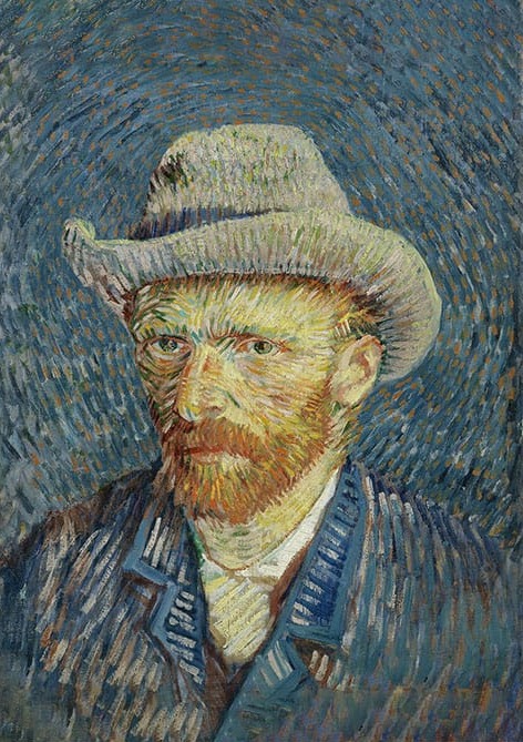 vincent van gogh temalı kanvas tablo