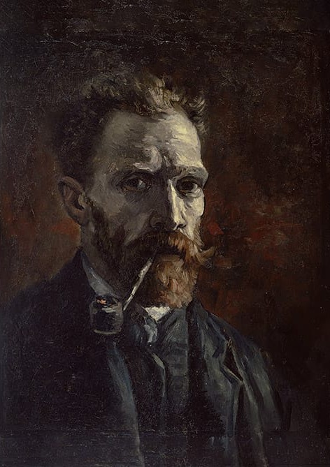 Vincent Van Gogh Self Portrait C With Pipe