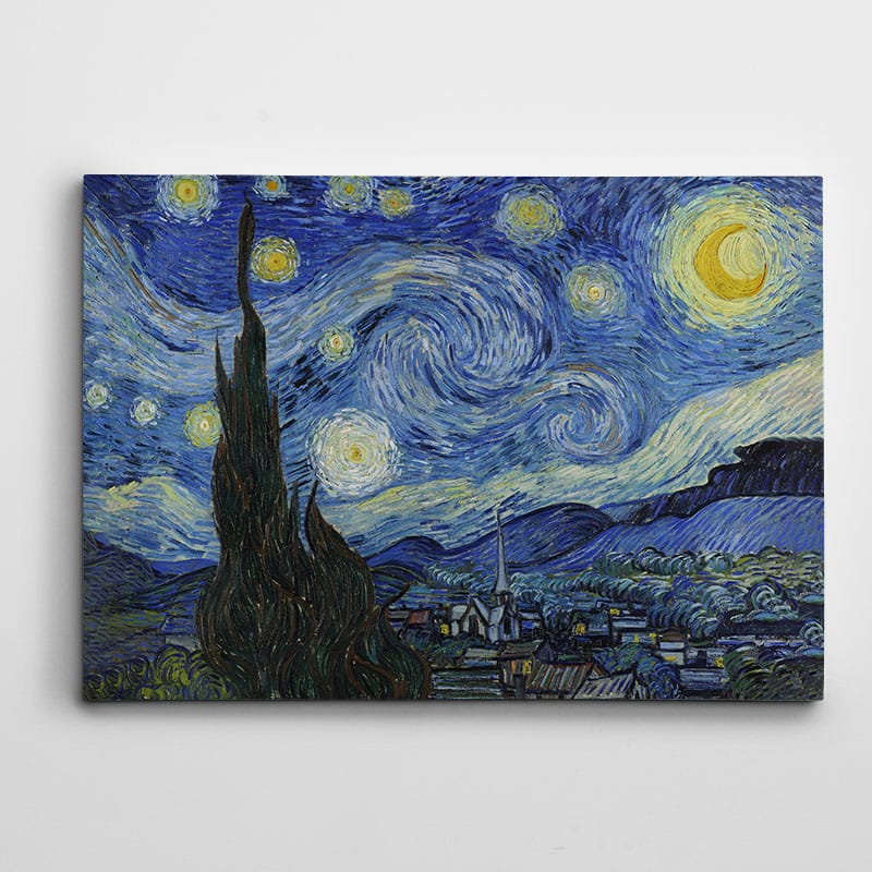 Vincent Van Gogh Star Night Tablosu kanvas tablo