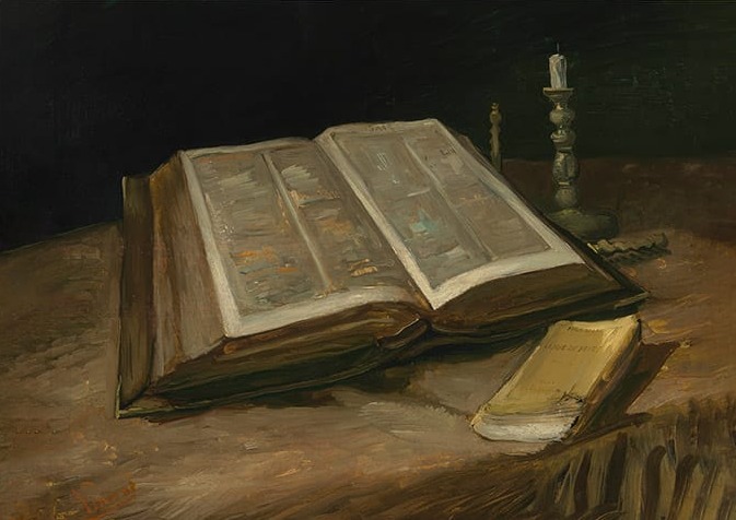 Vincent Van Gogh Stilleven Met Bijb