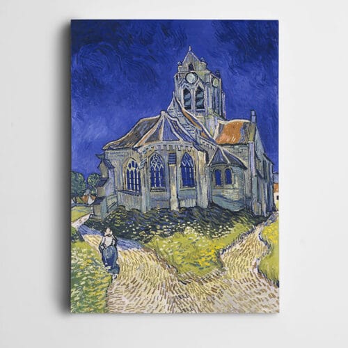 Vincent Van Gogh The Church İn Auvers Sur Oise View From The Chevet
