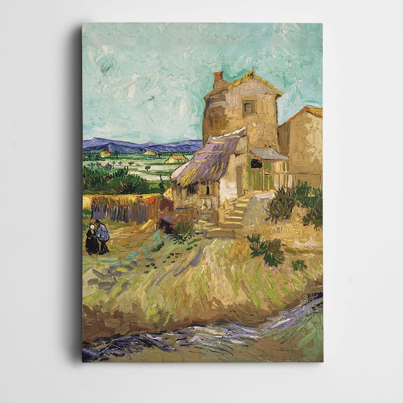 Vincent Van Gogh The Old Mill Tablosu kanvas tablo