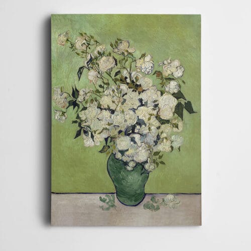 Vincent Van Gogh Vase Of Roses