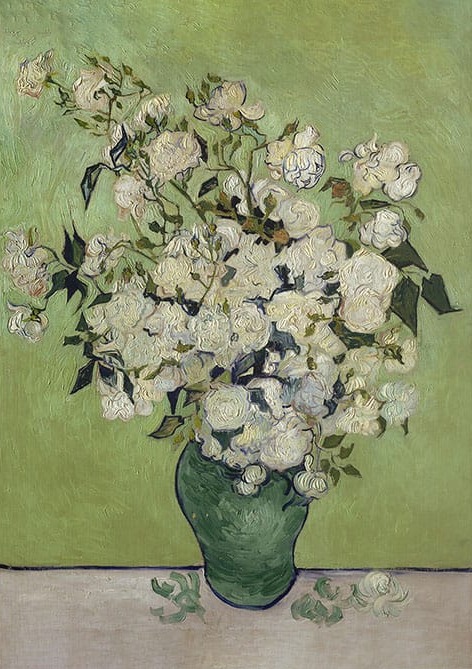 Vincent Van Gogh Vase Of Roses