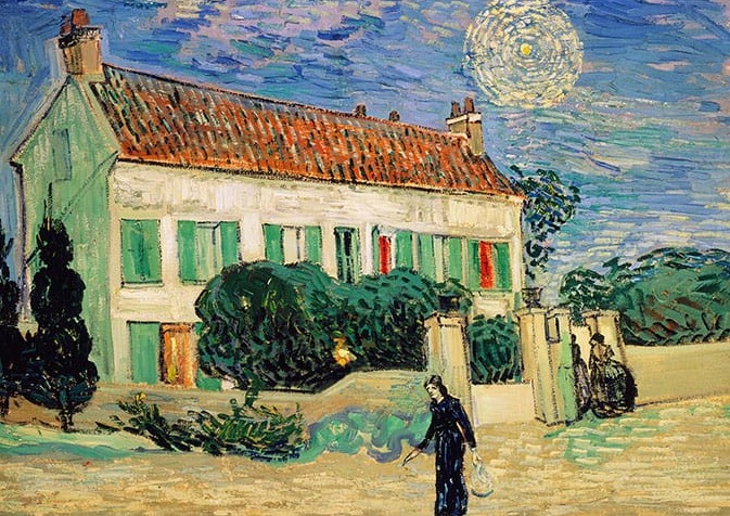 Vincent Van Gogh White House Night