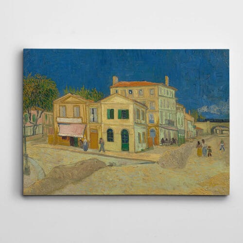 Vincent Van Gogh Yellow House The Street