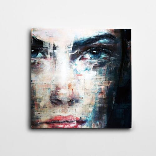 Portre Modern Sanat Kare